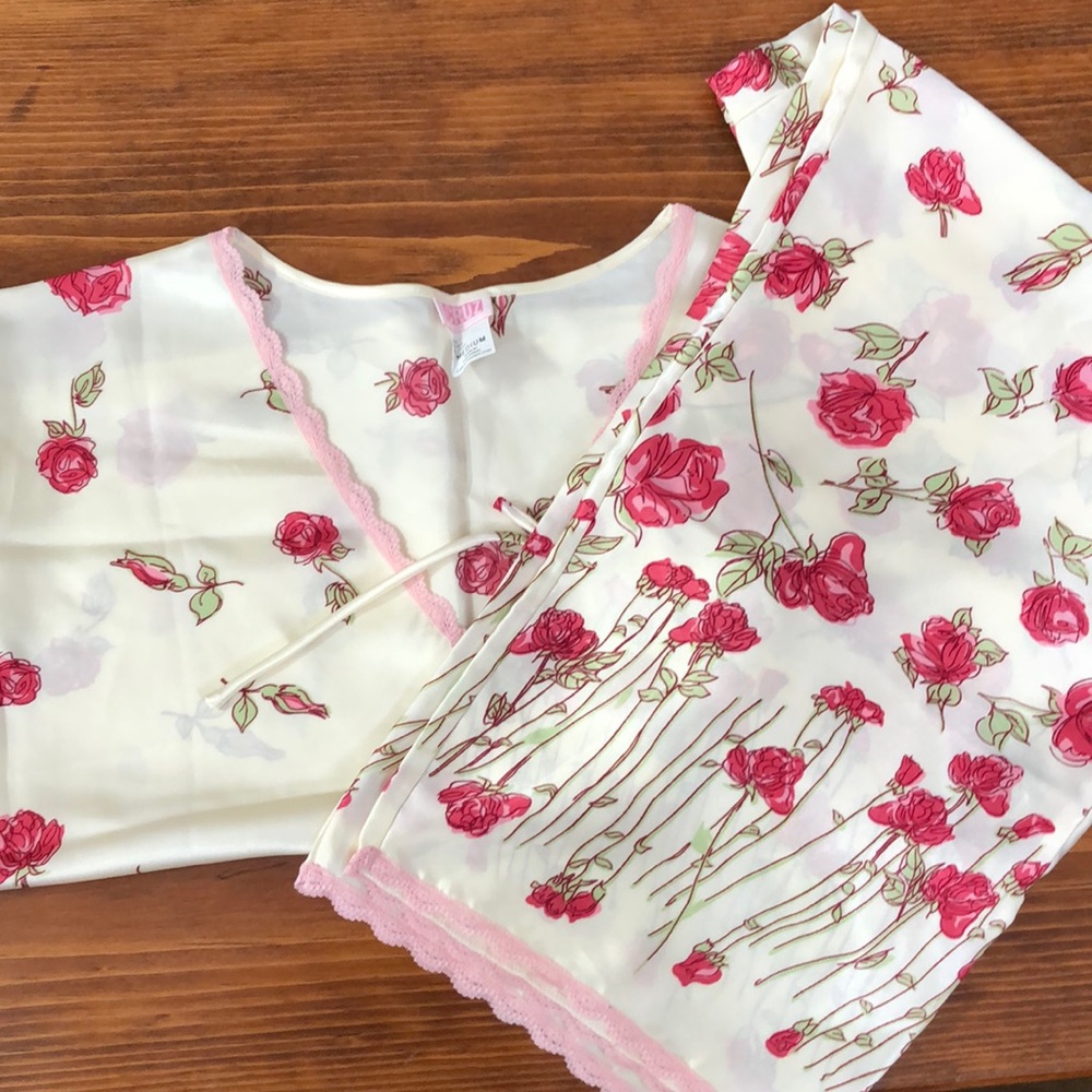 Silky pajamas